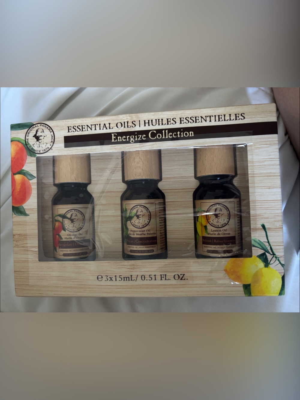 Energize Collection Essential Oils Trio - Citrus Scents